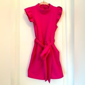 Girls Pink Romper